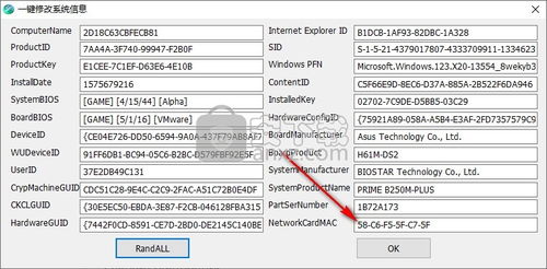 網卡地址修改工具 v1.0 免費版一鍵修改系統信息軟件下載指南